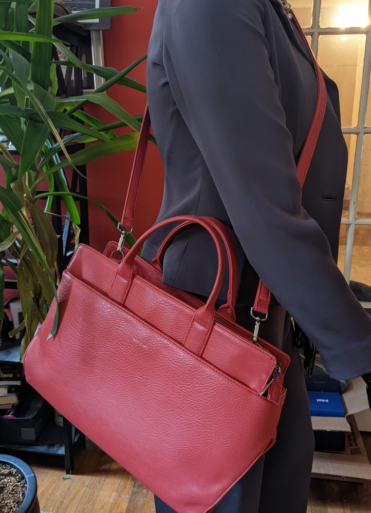 Matt and Nat vegan leather Gloria satchel